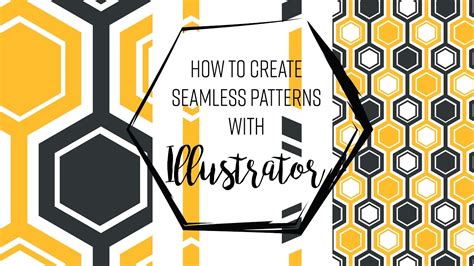Creating Seamless Patterns Illustrator Tutorial Youtube