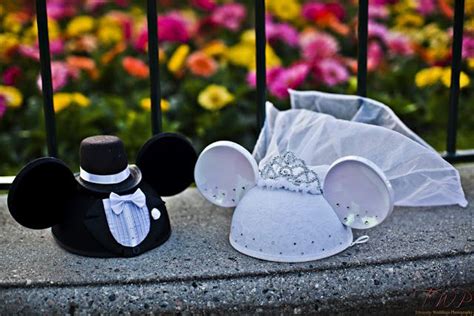Mickey Mouse Bride And Groom Wedding Ear Hats I Actually Bought These