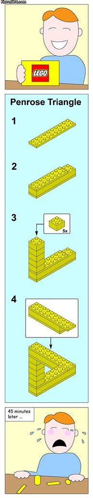Impossible Lego Instruction A L V I N O L O G Y
