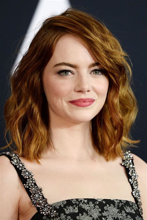 Emma Stone Hair Style File Hairstyles And Colour British Vogue