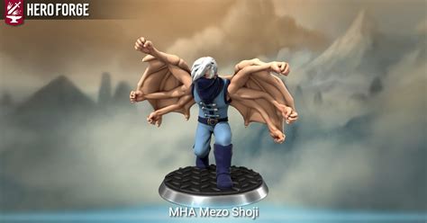 MHA Mezo Shoji Made With Hero Forge