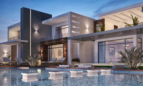 Private Villa Design Doha Qatar Behance