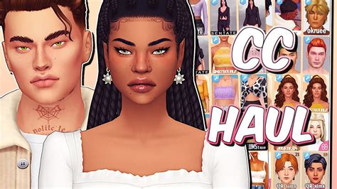 The Sims 4 Maxis Match Cc Haul 15 🌿 Male And Female Hair Shoes