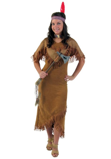 Deluxe Womens Native American Costume