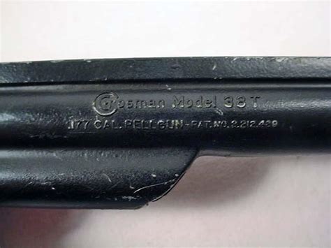 Crosman Model 38t 177 Cal Pellet Gun
