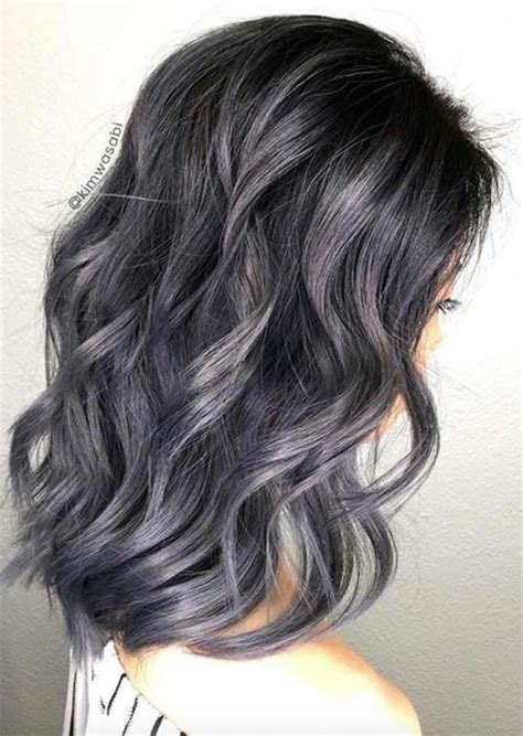 Cool Grey Hair Ideas For That Look Futuristic Grey Hair Color