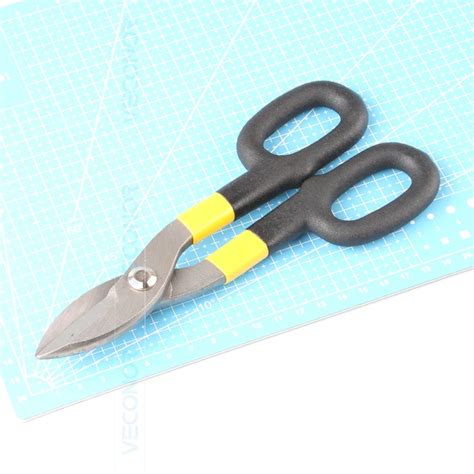 8 Inch Sheet Metal Cutting Shears Tin Snips Scissors Hand Tools In