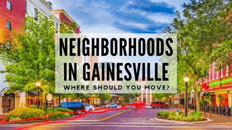 Neighborhoods In Gainesville Fl 2023 Where Should You Move List