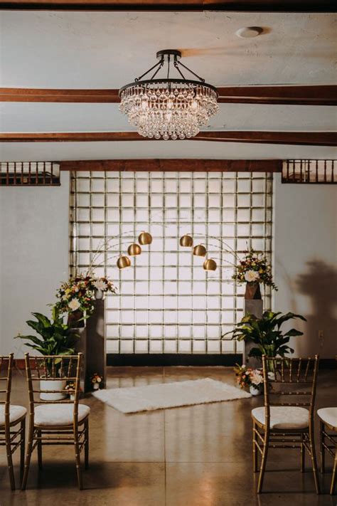 28 Mid Century Modern Wedding Backdrops And Altars Weddingomania