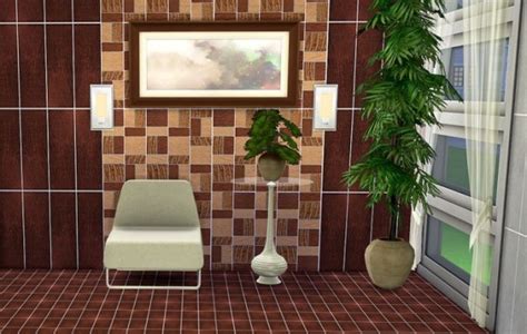 Sims Creativ Wall Panels And Floor Alligator By Hellen • Sims 4 Downloads