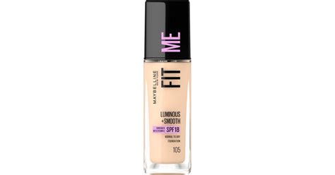 Maybelline New York Fit Me Luminous And Smooth 105 Natural Ivory