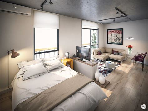 5 Small Studio Apartments With Beautiful Design Comment Aménager Un