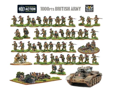 Warlord Games Bolt Action British Army 28mm British Starter Army Sw Ebay
