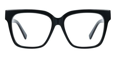 Maltz Square Black Eyeglasses