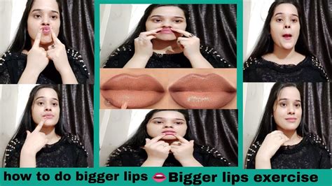 How To Get Bigger Lips 👄bigger Lips Exercise Youtube