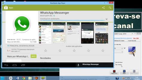 Como Colocar Whatsapp No Pc Ou Notebook Com Bluestacks Youtube