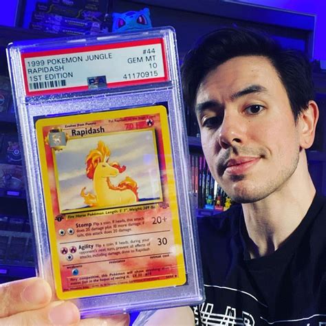 really into collecting psa 10 s of my favorite pokémon also why doesn t rapidash have a full