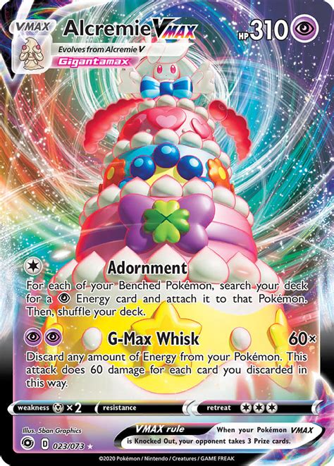 Check spelling or type a new query. Alcremie VMAX (Champion's Path CPA 023) — PkmnCards