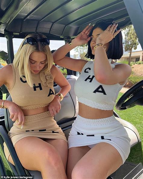 Kylie Jenner And Her Pal Flaunt Their Curvy Backside In Coordinating