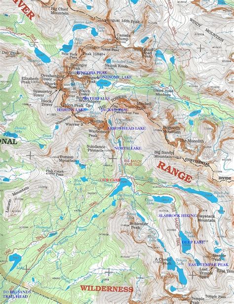 31 Wyoming Mountain Ranges Map Maps Database Source