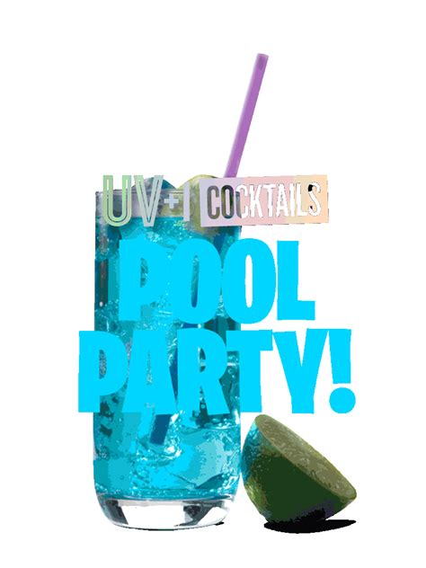 Pool Party Yes Sticker By Uv Vodka For Ios And Android Giphy