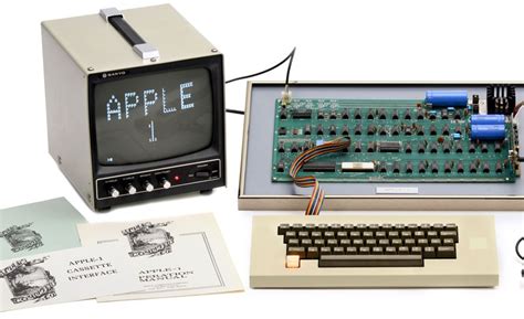Rare Apple 1 Computer Heads To Auction In September