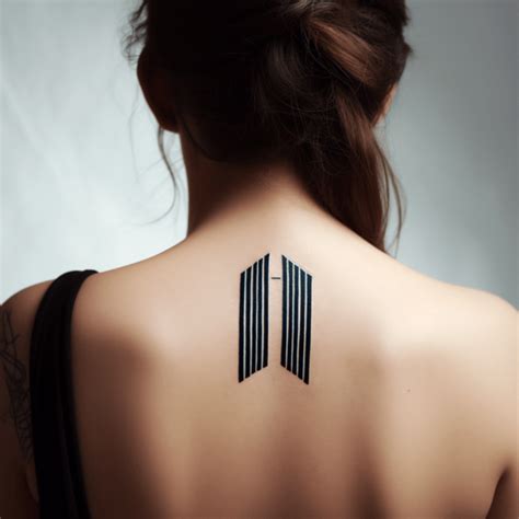Two Lines Tattoo Meaning And Best Design Ideas On Your Journey
