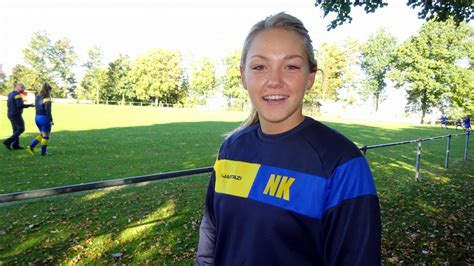 Deze Week In De Rubriek Damesvoetbal De Achttienjarige Nikki Klein