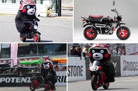 Honda Japan Reveals Cross Cub Kumamon Edition Motorcycle News
