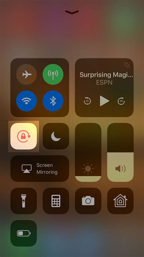 Stop Your Iphone Screen From Rotating Using Screen Rotation Lock