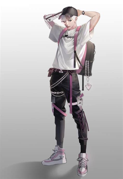 Anime Boy Clothes Designs Anime Outfits Male Drawing Bakugoucosplay