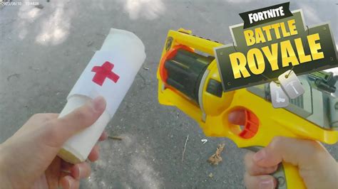 Fortnite In Real Life Pov Nerf Gun War Youtube