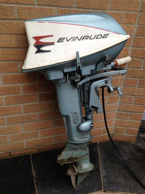 Evinrude Sportwin 10hp Outboard Engine With Tank Boat Marine Ebay