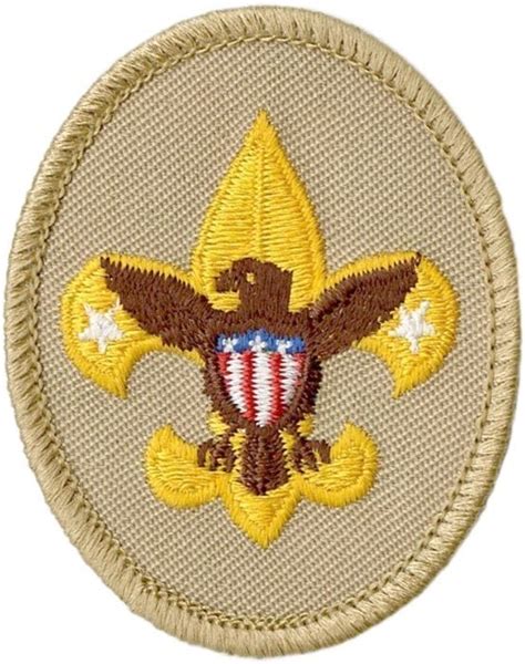Scouts Bsa Tenderfoot Rank Emblem Bsa Cac Scout Shop