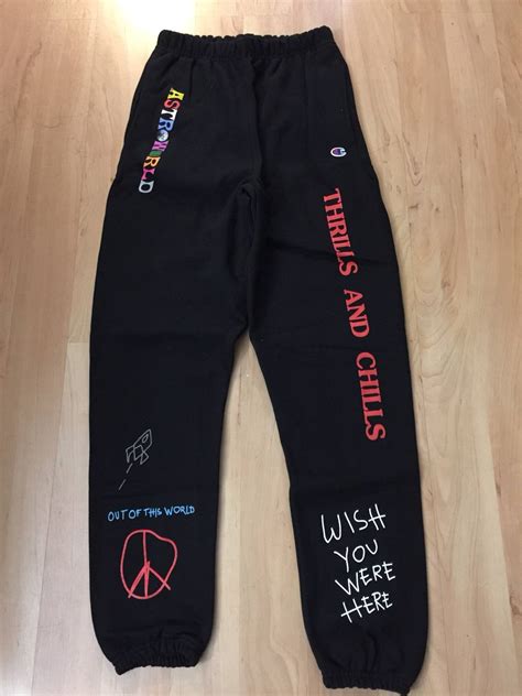 Astroworld is the most interesting music of his career, with scott no longer just looking the part of a brilliant artist, but sounding like it too. Travis Scott Astroworld Pants | Grailed