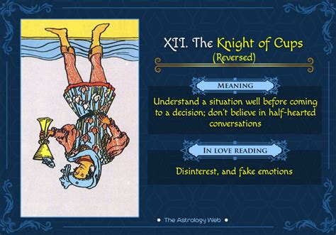 Similar with uno card png. The Knight of Cups Tarot | The Astrology Web