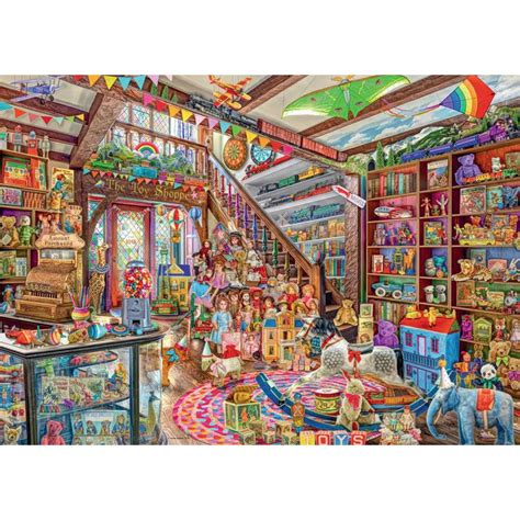 Ravensburger Fantasy Toy Shop 1000 Piece Jigsaw Puzzle