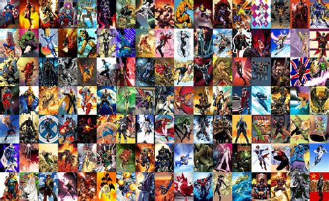 Ultimate Marvel Mania Marvel Character List