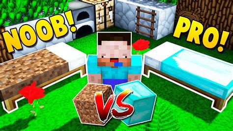 Cama Noob Vs Cama Pro 🤓⚔🤑 Minecraft Bed Wars Youtube