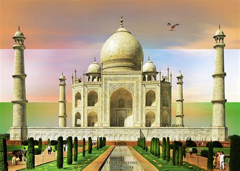 Taj Mahal Painting By Mgl Meiklejohn Graphics Licensing Pixels