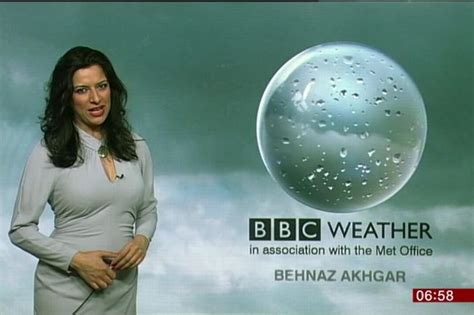 Bbc Wales Weather Presenter Behnaz Akhgar Gives Worst Weather Forecast