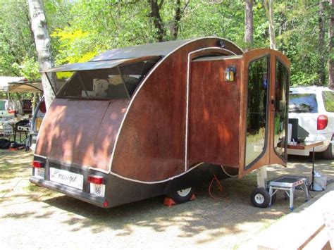 This Has A Slide Out Small Travel Trailers Vintage Trailers