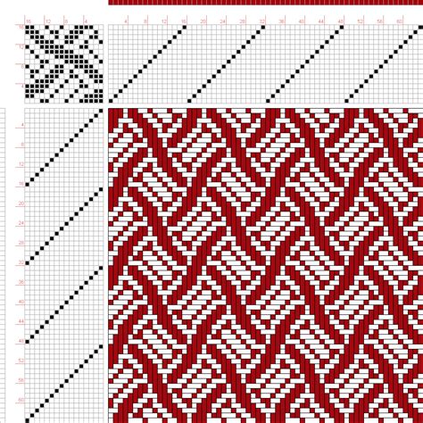 Weaving Draft And Documents Archive Weaving Patterns