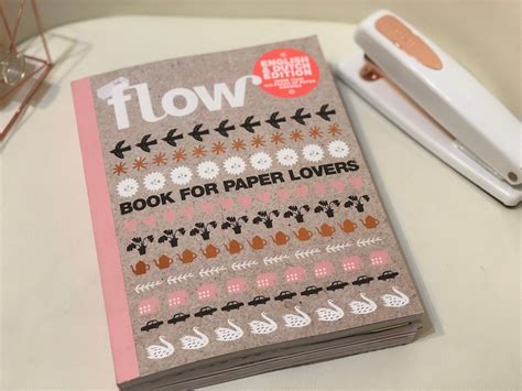 Flow Book For Paper Lovers 5 Etsy Paper Lovers Paper Art Supply