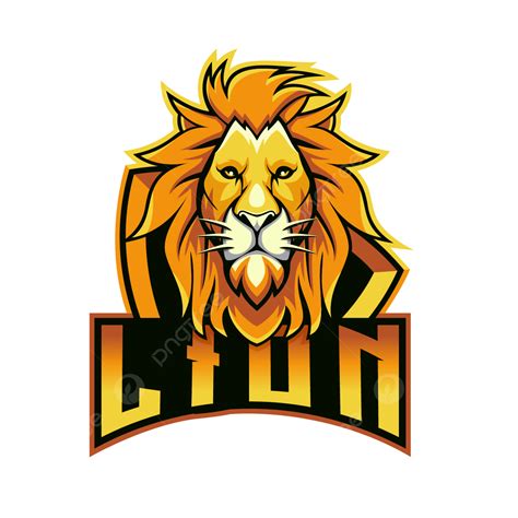 Lion Mascot Logo Vector Art Png Lion Mascot Logo Lion Mascot