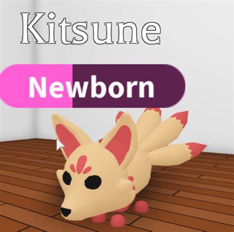Kitsuneadopt Me Pets Drawing Adoption Kitsune
