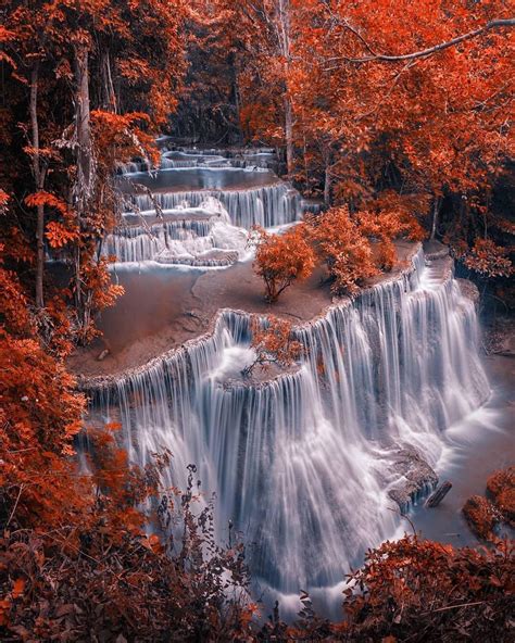 Huay Mae Khamin Waterfalls In Thailand Mostbeautiful Schöne