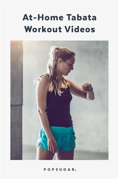 Tabata Workout Videos From Youtube You Can Do At Home Popsugar