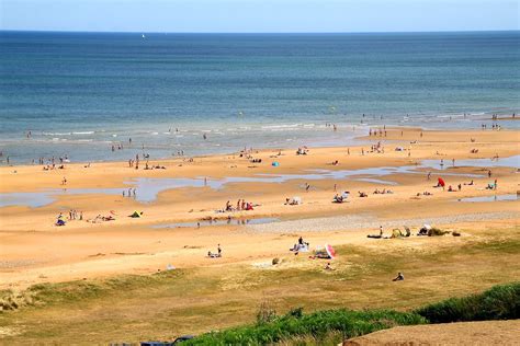 Omaha Beach In Normandy France Omaha Beach Below The Norm Flickr