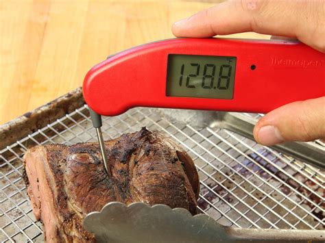 How to use a digital thermometer? The Right Way to Use a Meat Thermometer | Serious Eats